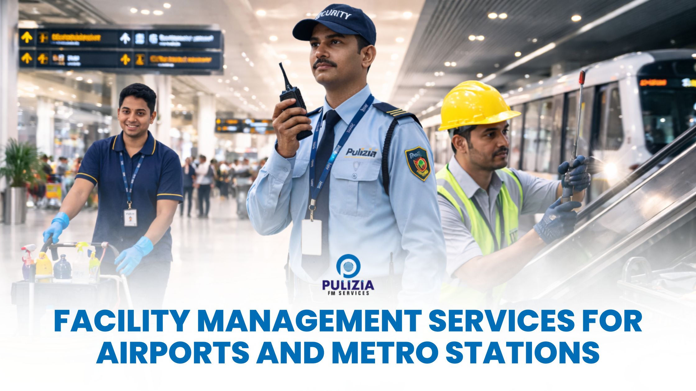 Facility Management Services for Airports and Metro Stations