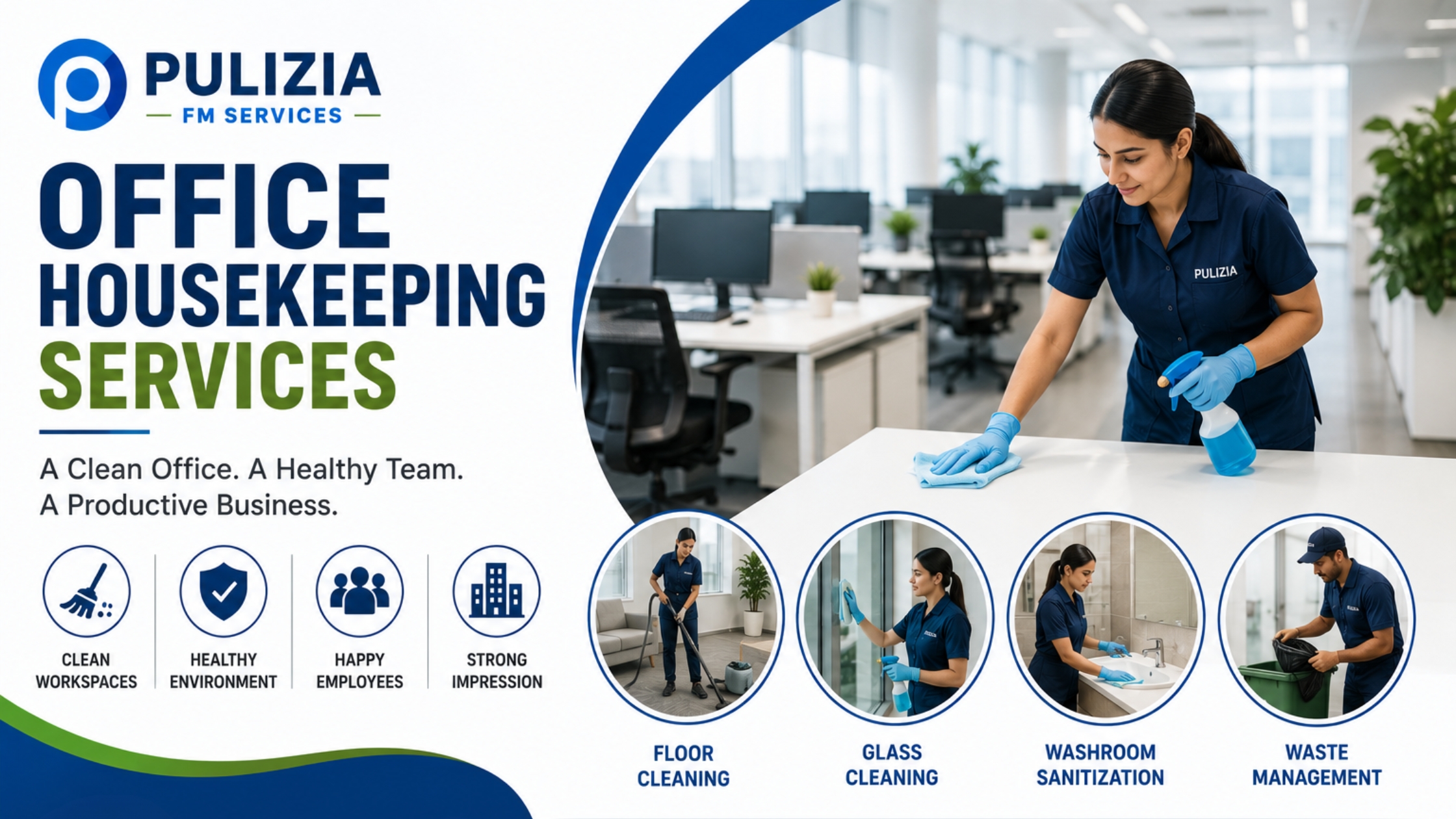 Discover how professional Office Housekeeping Services improve workplace hygiene, employee productivity, and business image with reliable cleaning solutions.