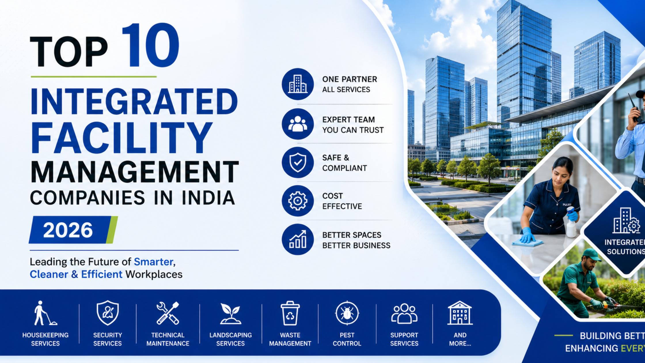 Top 10 Integrated Facility Management Companies in India 2026