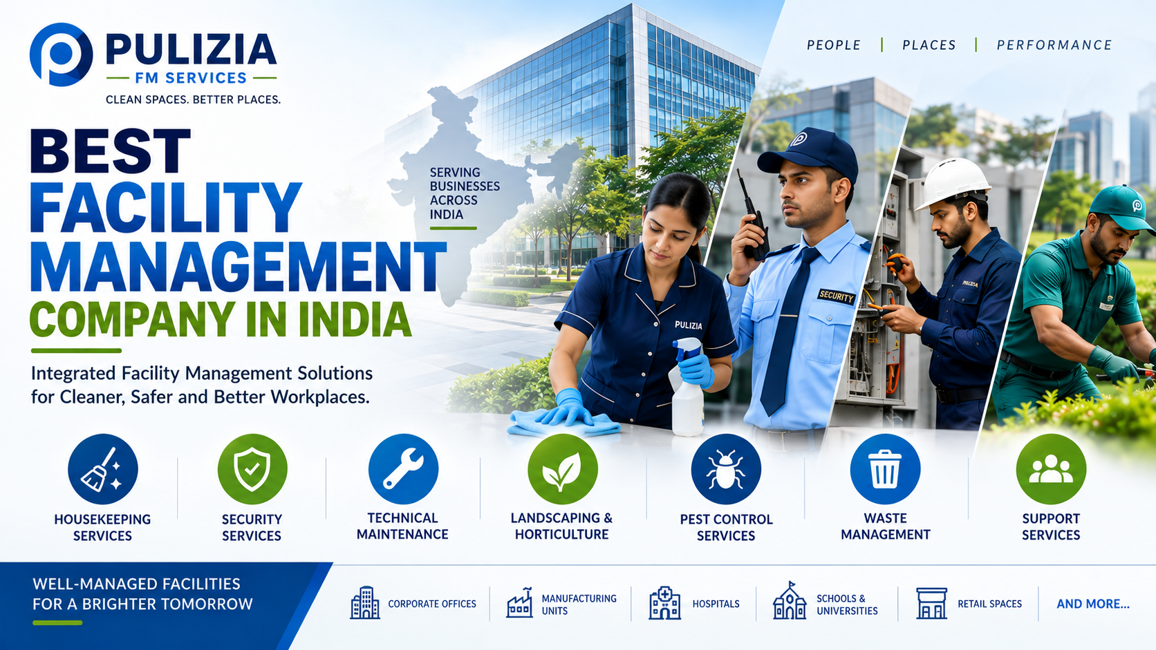 Best Facility Management Company in India | Pulizia FM Services