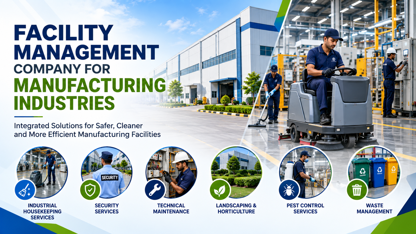 Facility Management Company for Manufacturing Industries